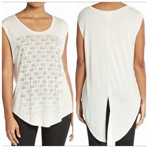 Haute Hippie I Want It Split Back Tee